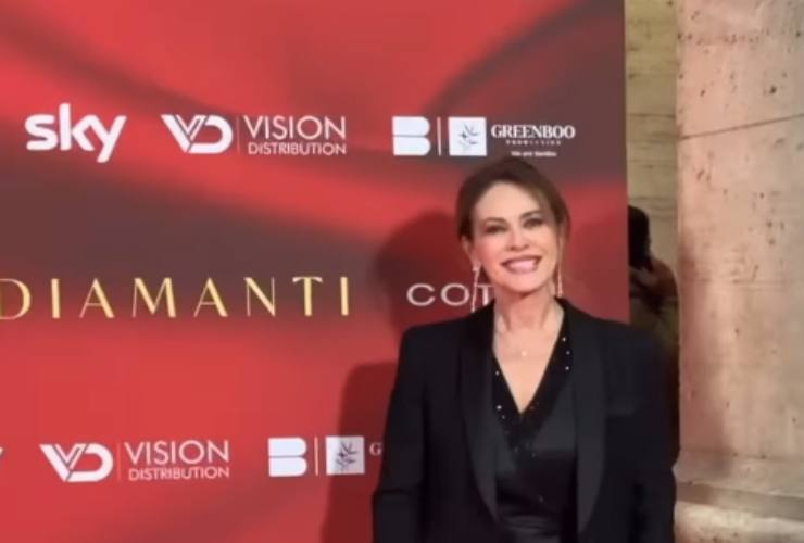 Elena Sofia Ricci sul red carpet 