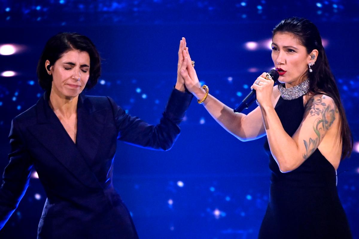 elisa e giorgia a sanremo